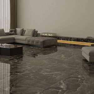 Piso Black Gold Polido Retificado 60x120 karina