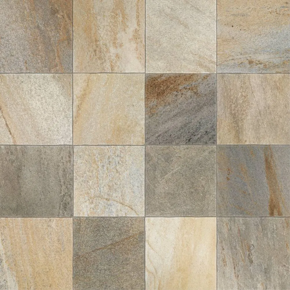 Piso Pedra Goiás no Slip Retificado 60x60 Karina