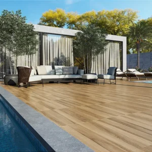 Porcelanato Deck Rovere Antideslizante 76021 76X76CM - Dora