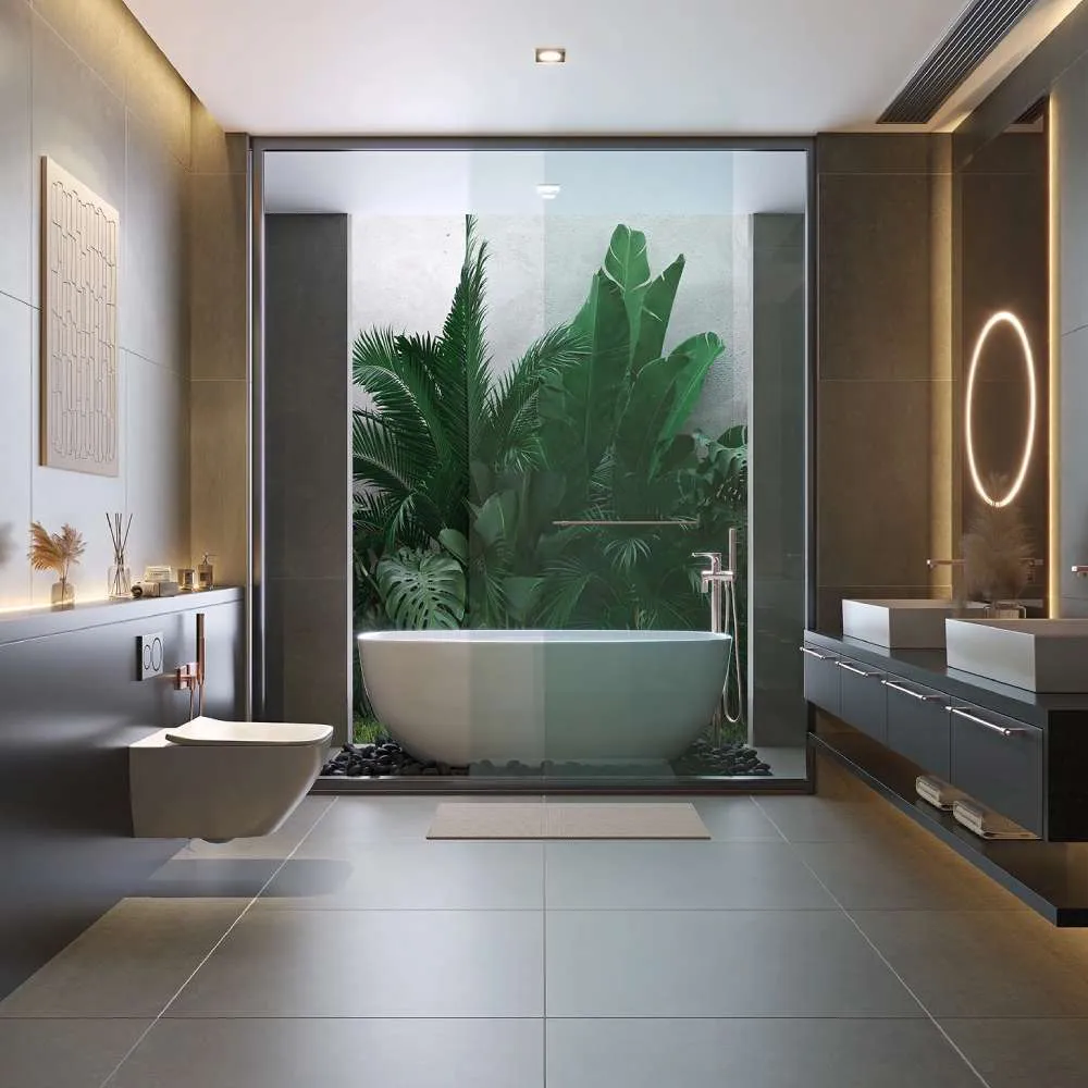 Porcelanato Chroma Graphite 76018 Acetinado 76x76cm Dora