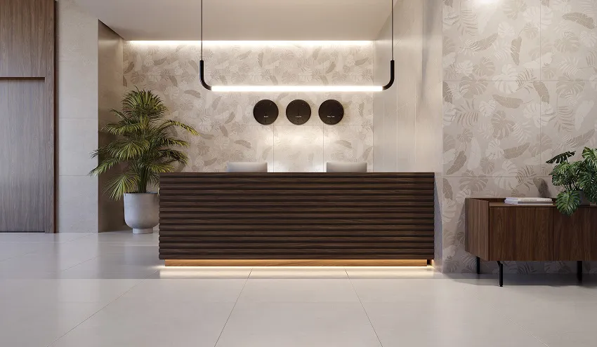 Porcelanato City Foliage Acetinado 76x76cm - 76017 - Dora