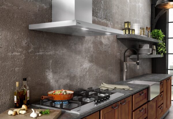 Cooktop em Inox 5 Queimadores à Gás 86x51 Zurique Debacco