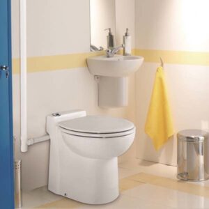 Vaso Sanitário com Triturador 250V (220V) Sanicompact C4 ECO SFA