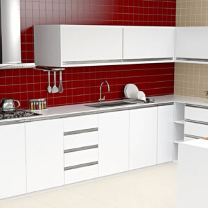 Revestimento fachada vermelho TLD 10X10 Ceral